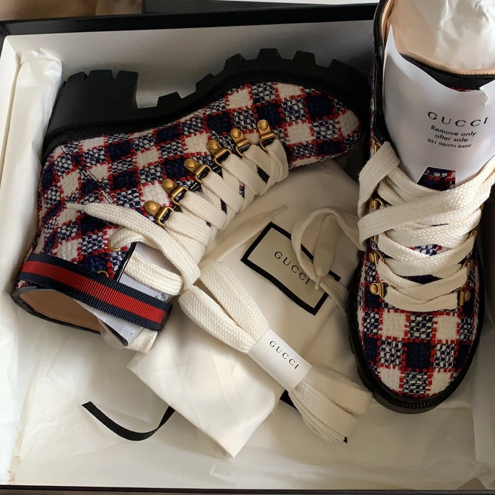 GUCCI TRIP ANKLE BOOTS